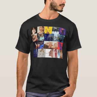Helene Fischer Seamless Rectangular Collage T Shirt