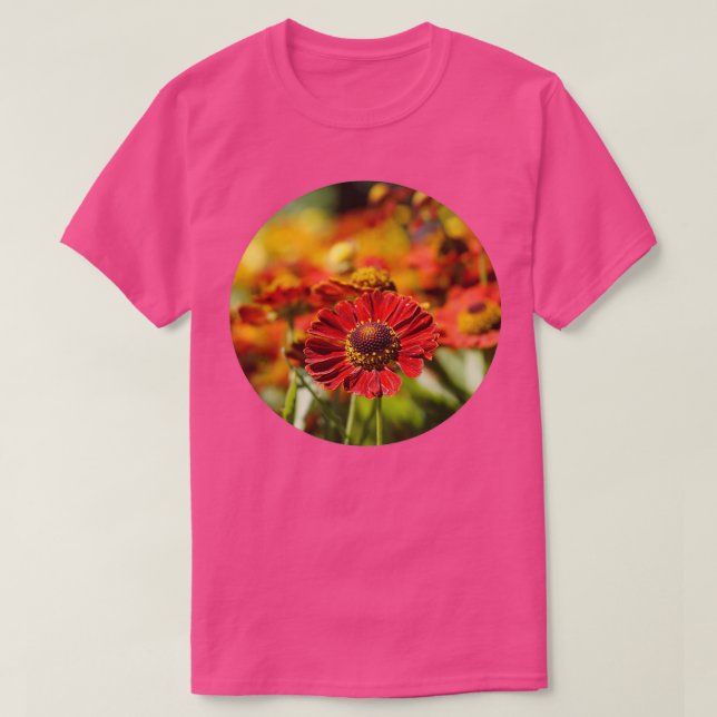 Helenium autumnale Salsa T Shirt (Design framsida)