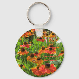 Helenium ’Snyzeweed’ Nyckelring
