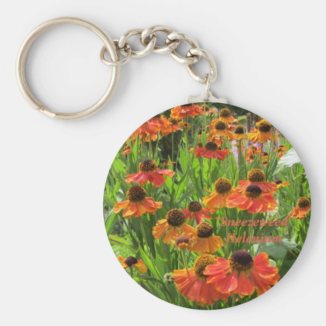 Helenium ’Snyzeweed’ Nyckelring (Framsidan)