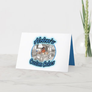 Helen's Anpassningsbar Cakes Tack Kort