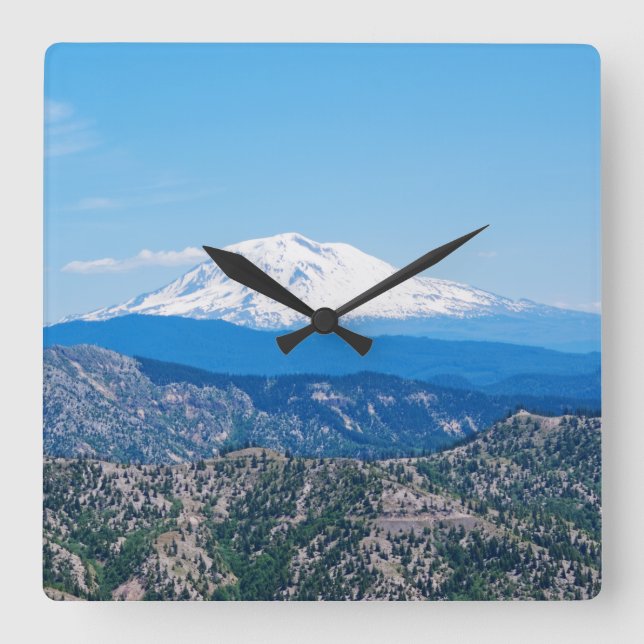 Helens beskådar fyrkantig klocka (Framsida)