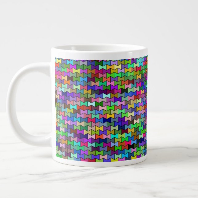 Helfärgade Småbåtslivflotta 6dl Mugg Jumbo Mugg (Vänster)