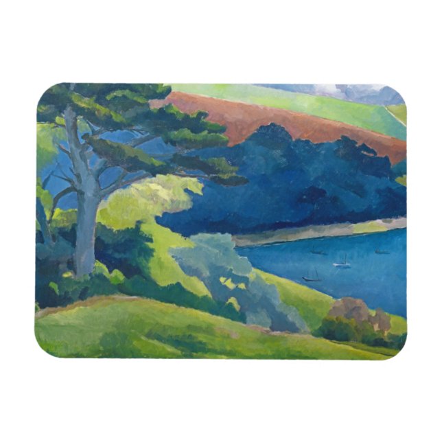 Helford Passage Cornwall Magnet (Horisontell)