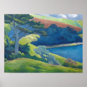 Helford passage Cornwall Poster