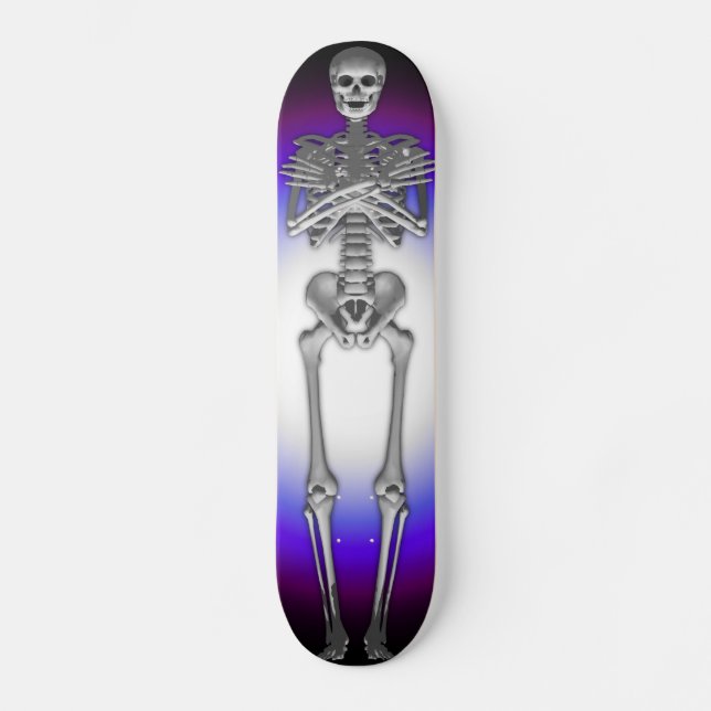 Helformat skelett: Anpassad skateboard (Framsida)