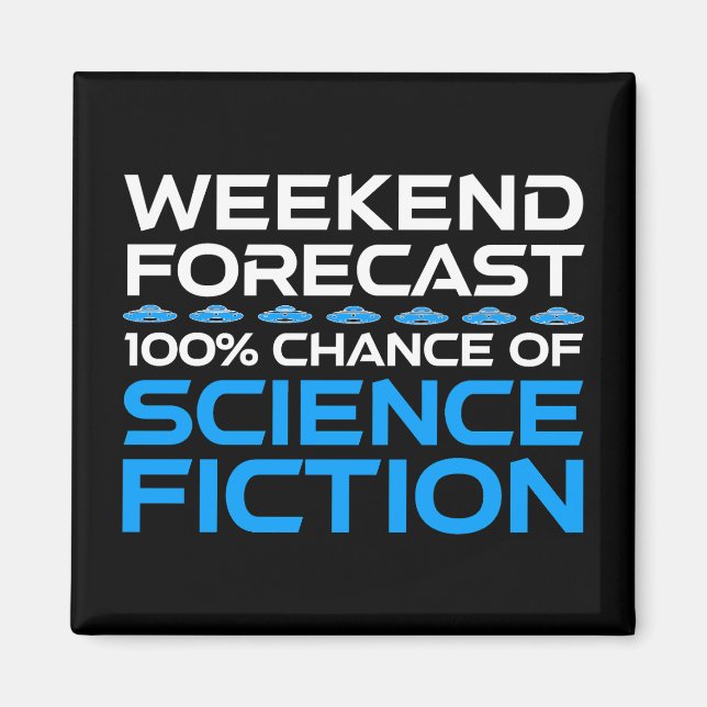 Helg - 100 % av Science fiction Magnet (Framsidan)