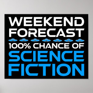 Helg - 100 % av Science fiction Poster