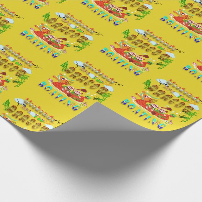 Helg är till för drakbåtar presentpapper (Hörn)