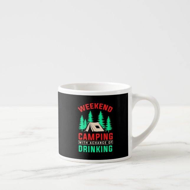 Helg Camping med en dragchans-43675 Espressomugg (Höger)