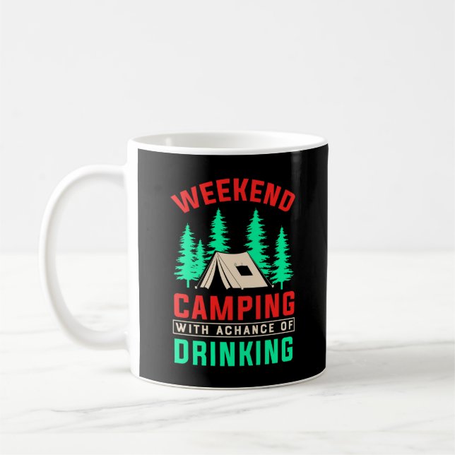 Helg Camping med en dragchans-43675 Kaffemugg (Vänster)