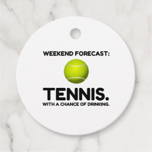 HELG FORECAST TENNIS GÅVOR ETIKETTER