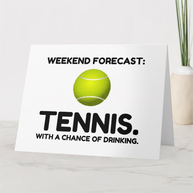 HELG FORECAST TENNIS TACK KORT (Framsida)