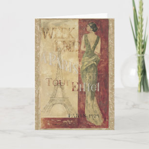 Helg i Paris 1924 Kort