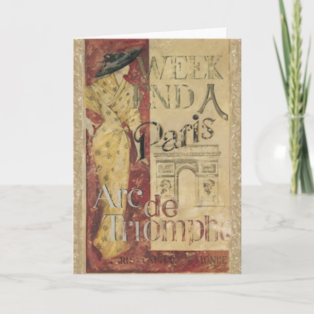 Helg i Pariskort Kort (Framsida)