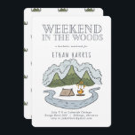 HELG i SKOGEN | Bachelor Party Inbjudningar<br><div class="desc">Bergen är en fullt av tålig, men vimsk charm. wow dina gäster! De enkla skisserillustrationerna gör dessa minimala utformningar helt enkelt till snyggt. Dessa utformningar kan vara personlig för ditt speciella tillfälle och skulle vara perfekt för din babydusch, möhippa, förlovningsfest, födelsedagsfest och många fler specialtillfällen. Lägg till anpassningsbarnas ordalydelse i...</div>