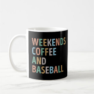 Helg kaffe och Baseball Mamma Kaffemugg