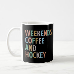 Helg kaffe och Hockey Mamma Kaffemugg