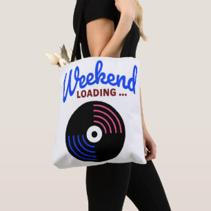 Helg läser in... Tote Bag Lusnyttigt daglig bära Tygkasse