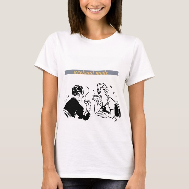 Helg Mode Shirt T Shirt (Framsida)