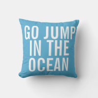 Helg Pillow - Gå jump i OCEAN