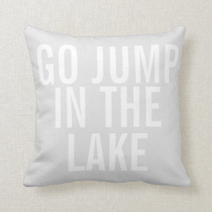 Helg Pillow - Gå jump i Sjö Kudde