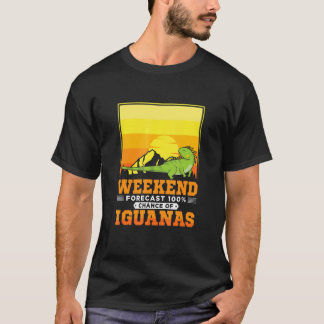 Helg prognos 100 chans för Iguanas T Shirt