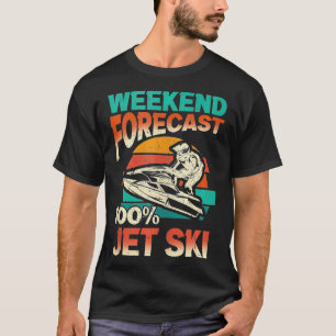 Helg prognos 100 jet skiddukar på vatten sc t shirt