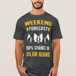 Helg prognos Färg Guard Colorguard T Shirt