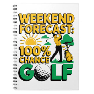 Helg prognos för 100 % av Golfprognosen Anteckningsbok