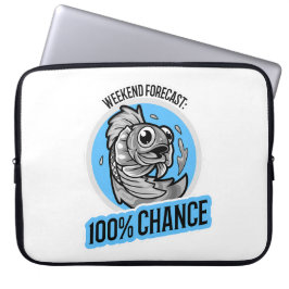 Helg prognos för 100 % chance T-Shirt Laptop Fodral