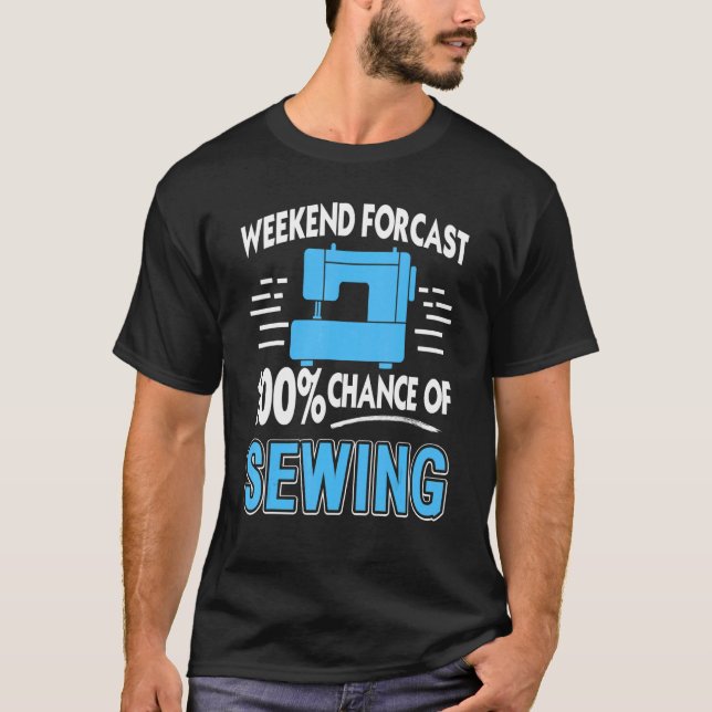 Helg prognos för sådd t shirt (Framsida)