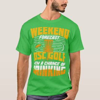 Helg prognos - skiva Golf Sport Player Gift T Shirt