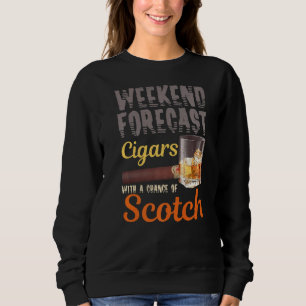 Helg prognoscigarrer och Scotch Whiskey Bourbon T Shirt