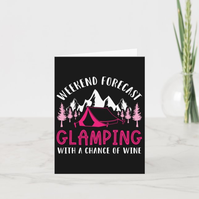 Helg prognosglamping Vin Funny Glamper Campi Kort (Framsida)