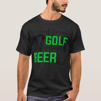 Helg prognosgolf med en chans att få öl Golf T Shirt