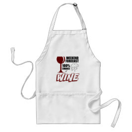 Helg prognoskmoln 100 % chans till Vin Förkläde