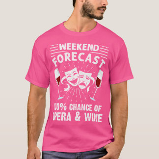 Helg prognosprogram Enkler Musician i Vin Älskare T Shirt