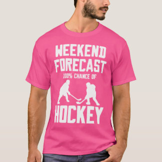 Helg prognostiserad finny Ice Hockey Player Goalie T Shirt