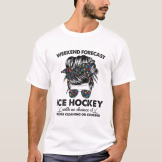 Helg prognostiserar isjockey utan någon chans till t shirt