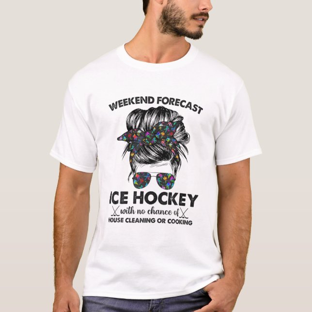 Helg prognostiserar isjockey utan någon chans till t shirt (Framsida)