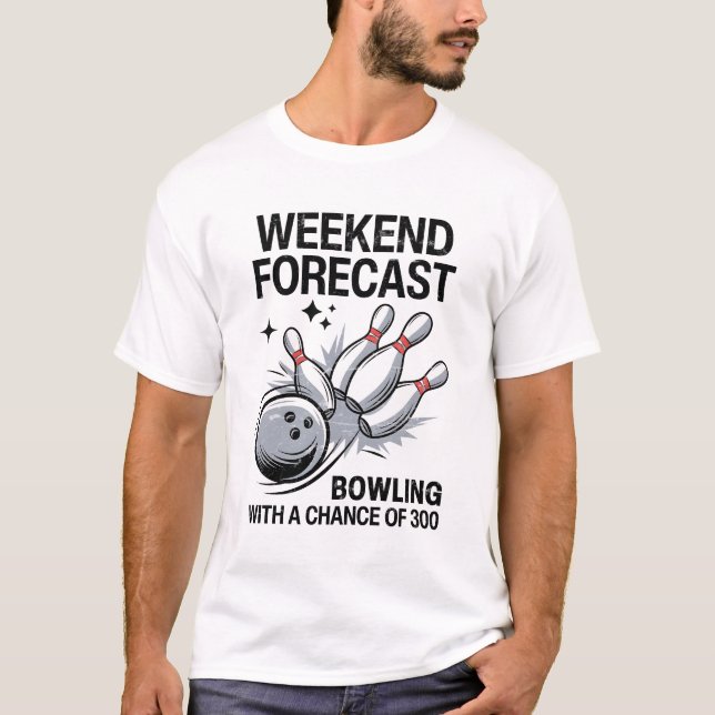 Helg prognostiserat skrotleri med en chans på 300 t shirt (Framsida)