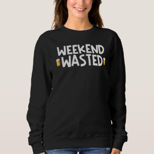 Helg Slösat alkoholdrycker T Shirt