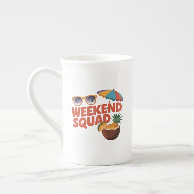 Helg Squad Benporslin Mugg (Vänster)