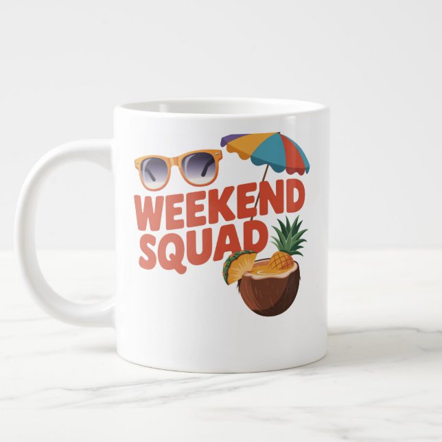 Helg Squad Jumbo Mugg (Vänster)