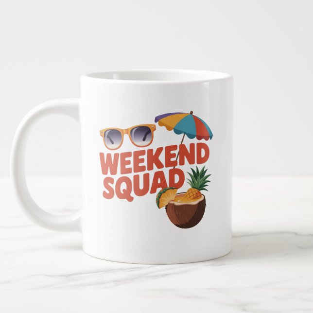 Helg Squad Jumbo Mugg (Vänster)