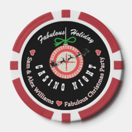 Helg Vegas Casino Blackjack Poker Natt Parti Poker Marker
