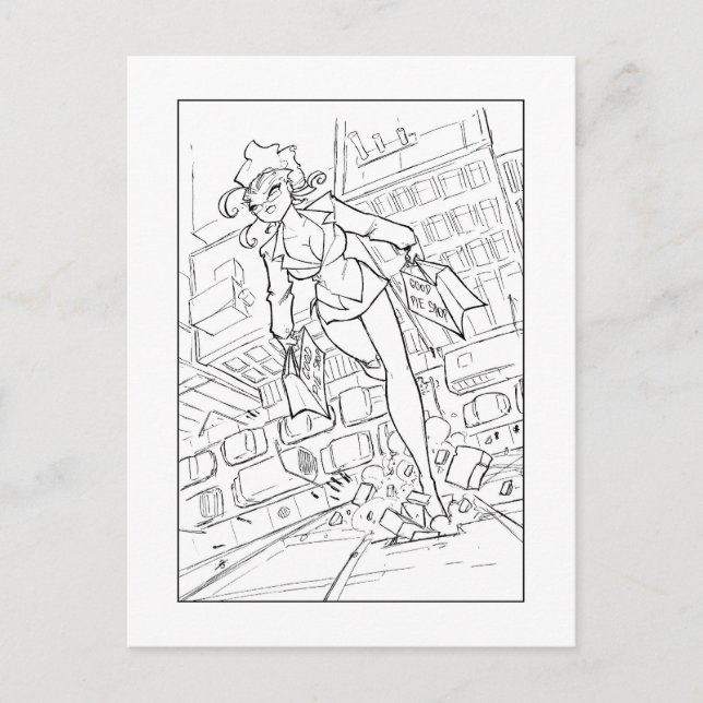 Helga Lunch Springa Vykort (Framsida)