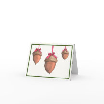 Helgdag Acorn Ornaments