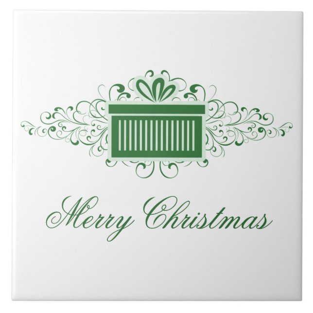 Helgdag aktuella panel, Grönt Kakelplatta (Framsidan)